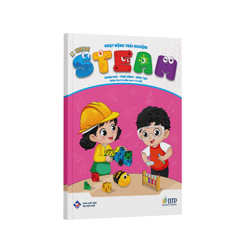 Sách steam mầm non tập 01